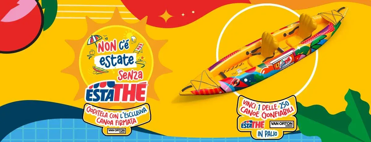 Estathé regala 250 canoe: partecipa con 5€ di spesa