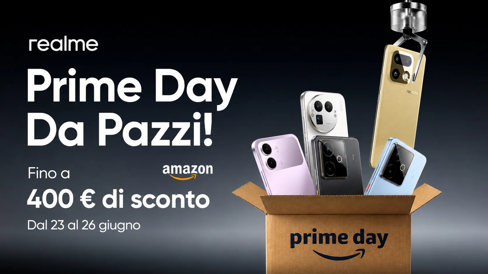 realme Prime Day: sconti fino a 400€ sugli smartphone
