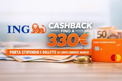 ING ti regala fino a 330 euro: ecco come ottenerli