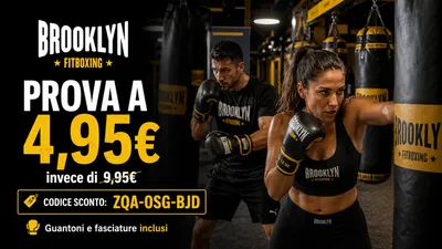 Brooklyn Fitboxing a 4,95€: prova con guantoni inclusi