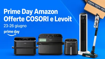 Prime Day Amazon: arrivano le offerte COSORI e Levoit