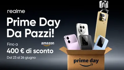 realme Prime Day: sconti fino a 400€ sugli smartphone
