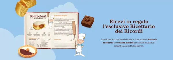 Festeggia i 50 anni di Mulino Bianco con il “Piccolo Gran Finale”!