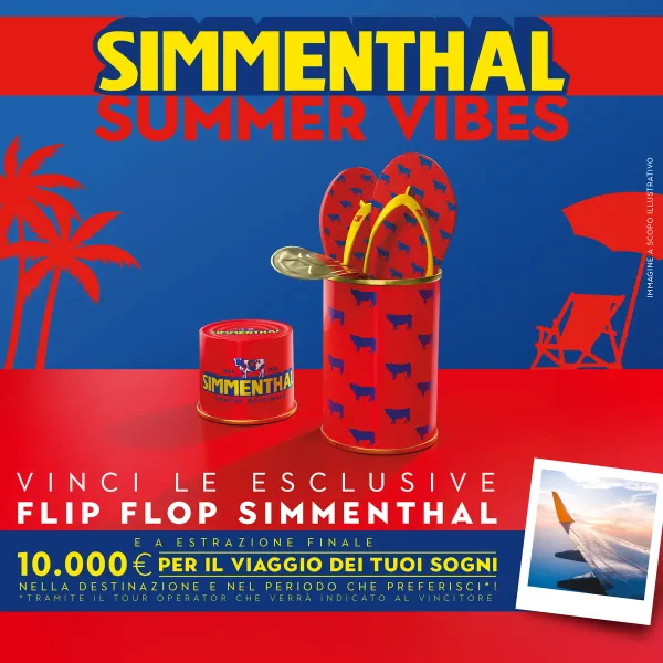 Vinci l’Estate con Simmenthal: Ciabatte Flip Flop Esclusive o un Viaggio da 10.000€ in Palio!