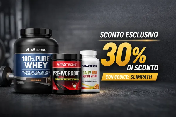 VitaStrong: tutti i prodotti TOP con sconto esclusivo 30%!